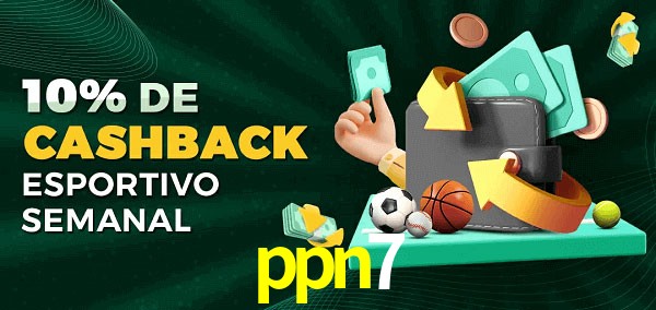 10% de bônus de cashback na ppn7